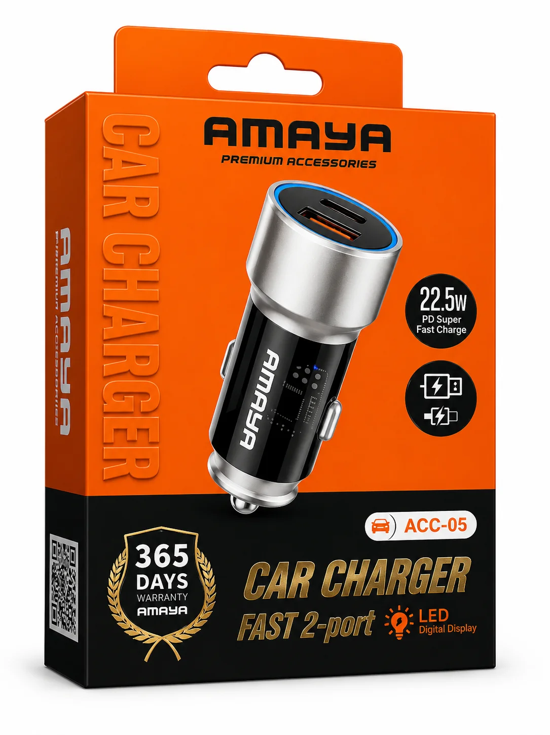 شاحن سيارة AMAYA ACC-05