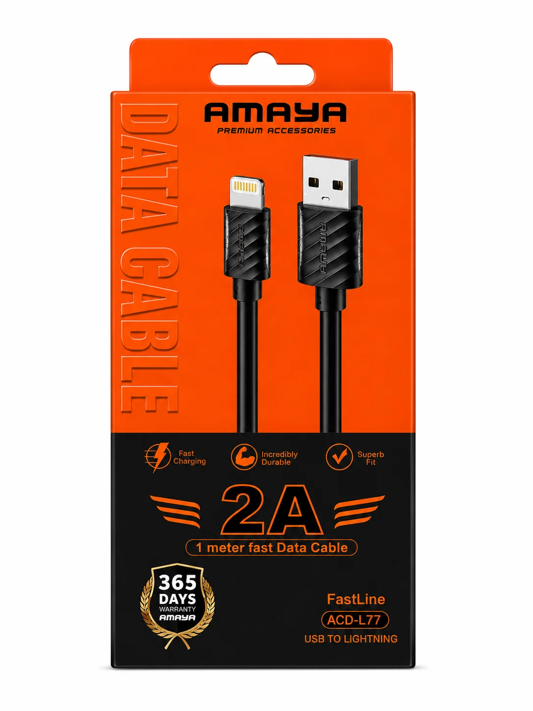 كابل AMAYA L77 — USB إلى Lightning