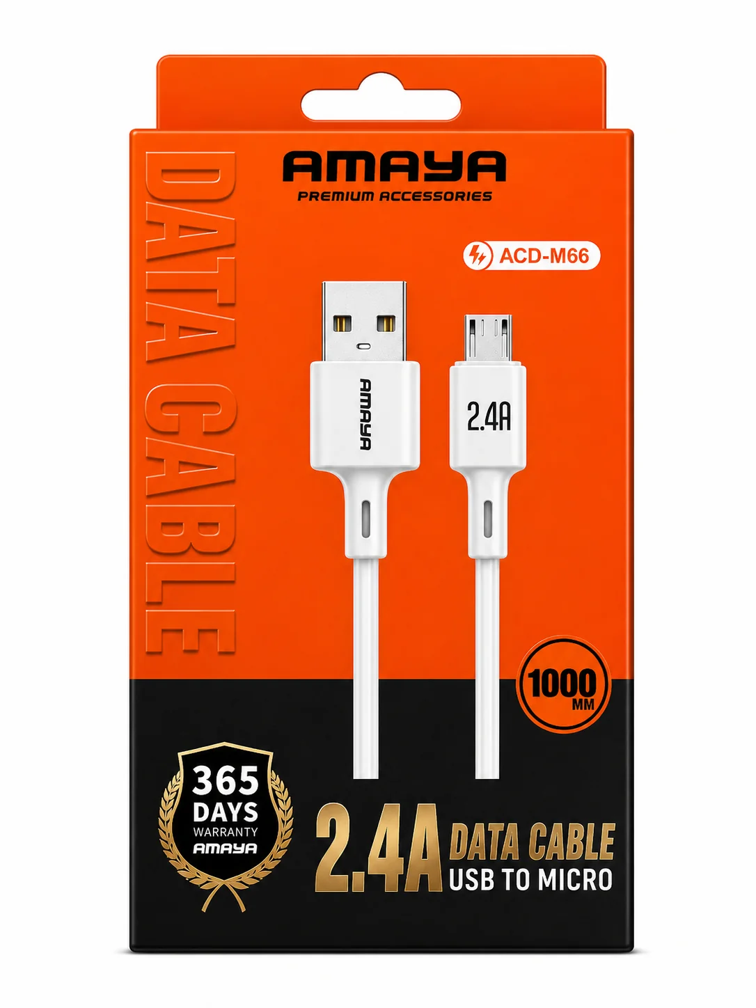 كابل AMAYA M66 — USB إلى Micro USB