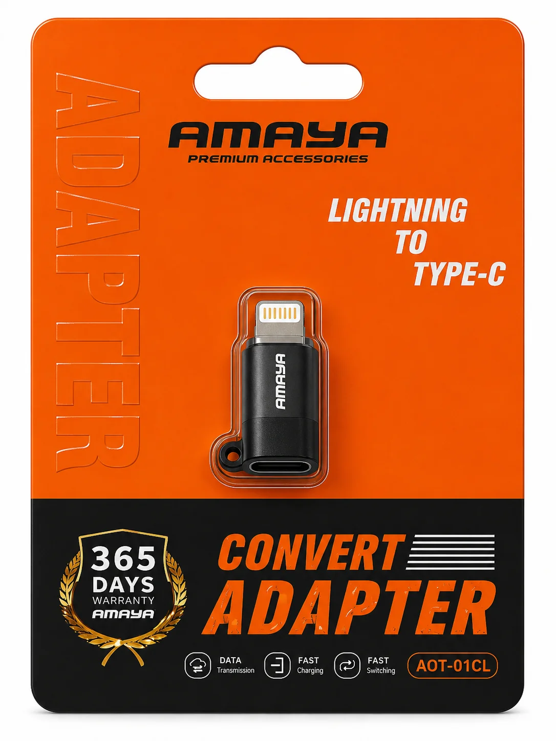محول AMAYA OTG 01CL — Type-C إلى Lightning