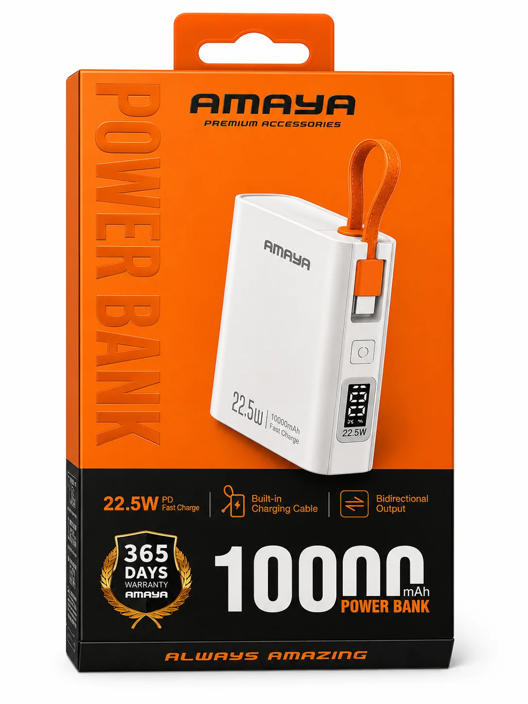 باوربانك AMAYA FD50 — 10,000 ملي أمبير