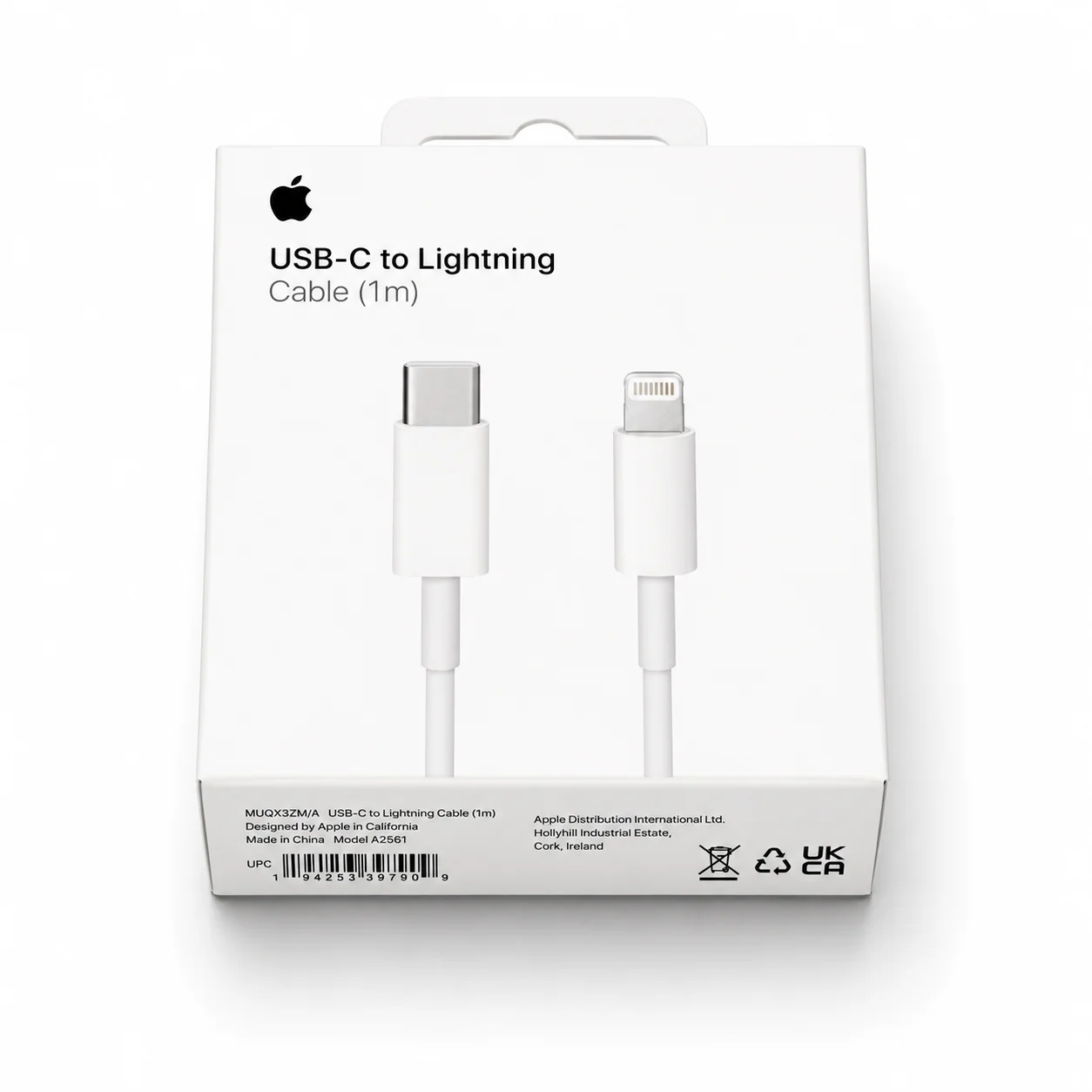 كابل آبل الأصلي — USB-C إلى Lightning