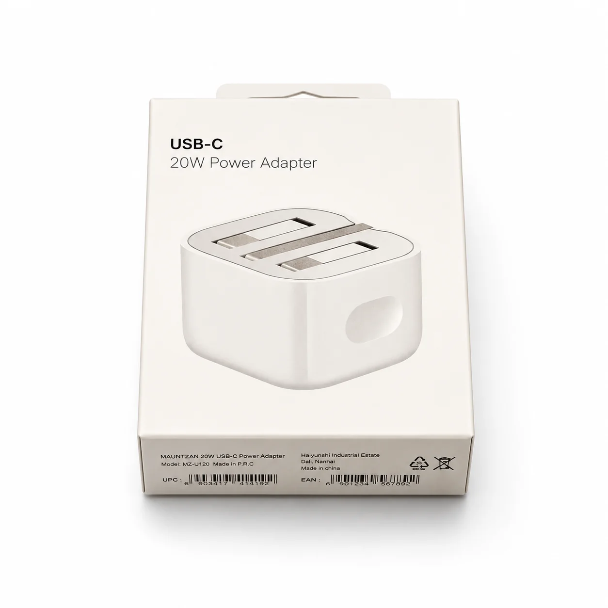 راس شاحن آبل الأصلي 20 وات USB-C